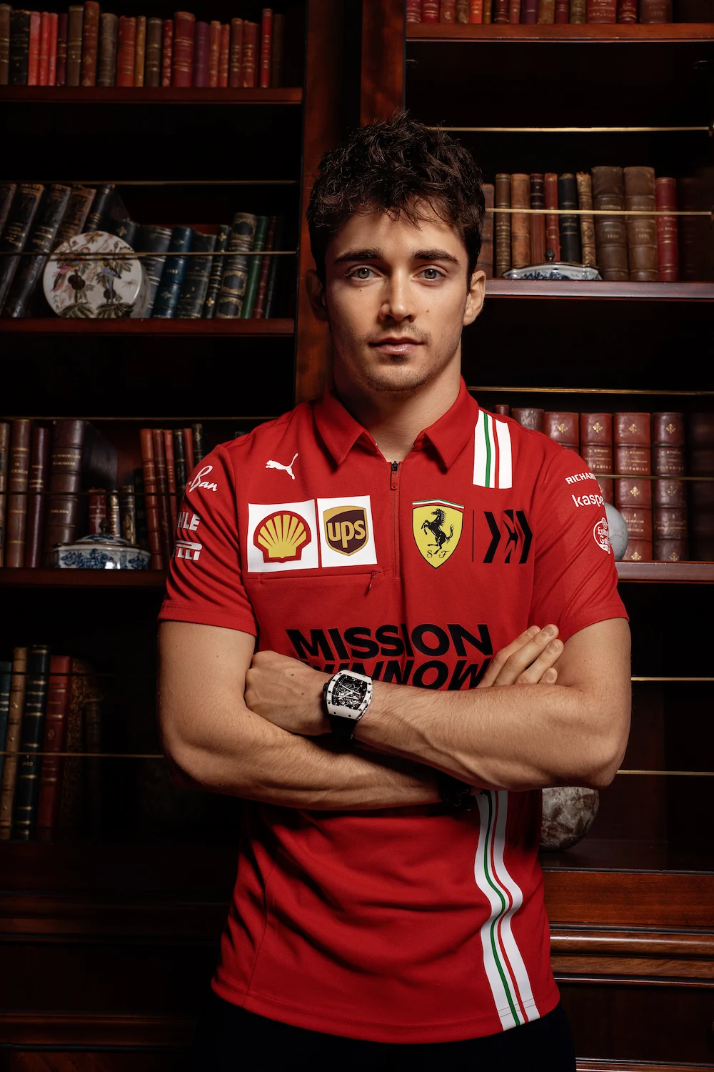 Foto av Charles Leclerc